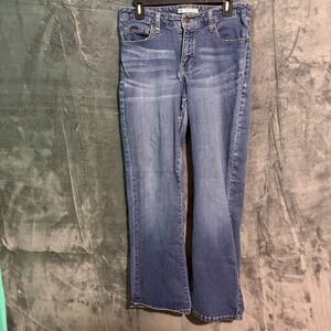 Lee Jeans Womens 30 X 30 Blue Denim Slender Secret  Straight